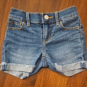 Old Navy Girls Size 5 Denim Blue Shorts